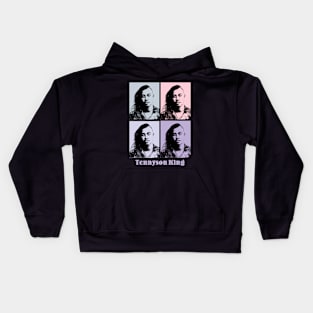 Tennyson King Pop Art Kids Hoodie